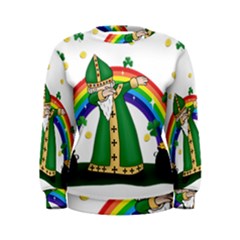  St  Patrick  Dabbing Women s Sweatshirt by Valentinaart