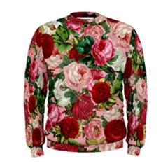 Rose Bushes Men s Sweatshirt by snowwhitegirl
