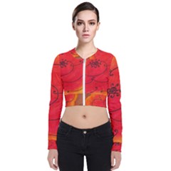 Flower Bomber Jacket by snowwhitegirl