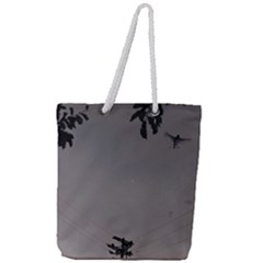 Stop Action Pigeon Full Print Rope Handle Tote (large) by snowwhitegirl