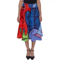 Hair Dryer Jelly Fish Perfect Length Midi Skirt by snowwhitegirl