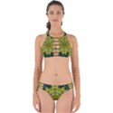 Fantasy Plumeria Decorative Real And Mandala Perfectly Cut Out Bikini Set View1
