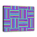 Geometric Textile Texture Surface Canvas 14  x 11  View1