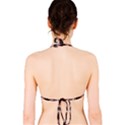 Oriental Ornate Pattern Bikini Top View2