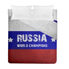 Football World Cup Duvet Cover Double Side (full/ Double Size) by Valentinaart