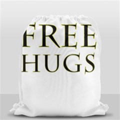 Freehugs Drawstring Bag (small) by cypryanus