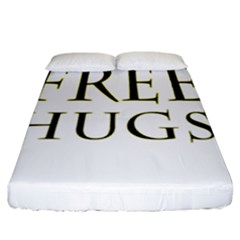 Freehugs Fitted Sheet (california King Size) by cypryanus