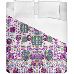 Alien Sweet As Candy Duvet Cover (california King Size) by pepitasart