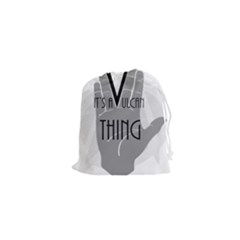 Vulcan Thing Drawstring Pouches (xs)  by Howtobead