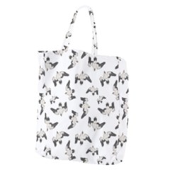 Birds Pattern Photo Collage Giant Grocery Zipper Tote by dflcprints