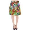 P 867 Velvet High Waist Skirt View1