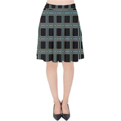 Pattern-29 Velvet High Waist Skirt by ArtworkByPatrick