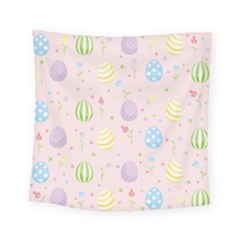 Easter Pattern Square Tapestry (small) by Valentinaart