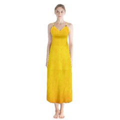 Belgium Flag Button Up Chiffon Maxi Dress by Valentinaart