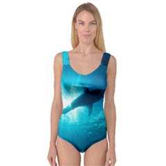 Great White Shark 6 Princess Tank Leotard  by trendistuff