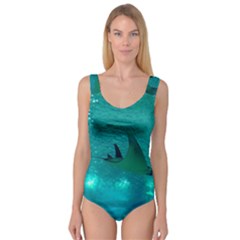 Manta Ray 1 Princess Tank Leotard  by trendistuff
