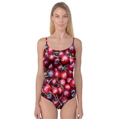 Cherries 1 Camisole Leotard  by trendistuff