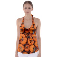 Pumpkins 2 Babydoll Tankini Top by trendistuff