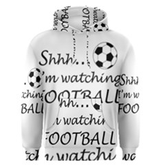 Football Fan  Men s Pullover Hoodie by Valentinaart