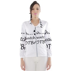 Football Fan  Wind Breaker (women) by Valentinaart