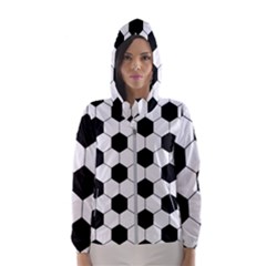 Football Hooded Wind Breaker (women) by Valentinaart