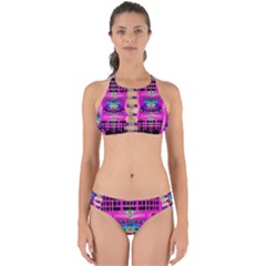 Flower Cartoon In A Cave Pop Art Perfectly Cut Out Bikini Set by pepitasart