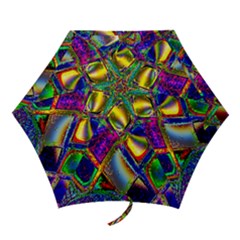 Abstract Digital Art Mini Folding Umbrellas by Sapixe