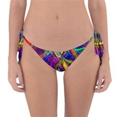 Abstract Digital Art Reversible Bikini Bottom by Sapixe