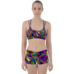 Abstract Digital Art Women s Sports Set by Sapixe