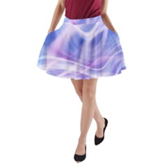 Abstract Graphic Design Background A-line Pocket Skirt by Sapixe