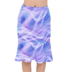 Abstract Graphic Design Background Mermaid Skirt by Sapixe