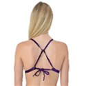 Abstract Purple Pattern Background Reversible Tri Bikini Top View4