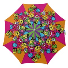 Cartoon Pattern Straight Umbrellas by Sapixe