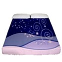 Christmas Tree Fitted Sheet (Queen Size) View1