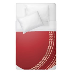 Cricket Ball Duvet Cover (single Size) by Sapixe