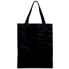 Dark Lake Ocean Pattern River Sea Zipper Classic Tote Bag by Sapixe