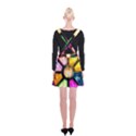 Glass Colorful Stained Glass Suspender Skater Skirt View2