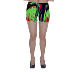 Quiet Place Skinny Shorts by bestdesignintheworld