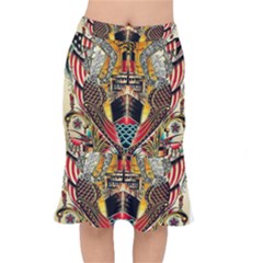 Hail Fine Art Print Mermaid Skirt by Sapixe