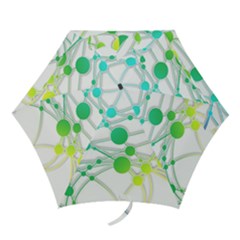 Network Connection Structure Knot Mini Folding Umbrellas by Sapixe
