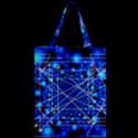 Network Connection Structure Knot Zipper Classic Tote Bag View2