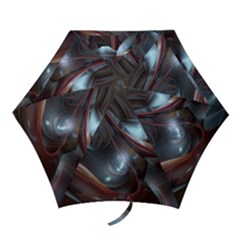 Shells Around Tubes Abstract Mini Folding Umbrellas by Sapixe
