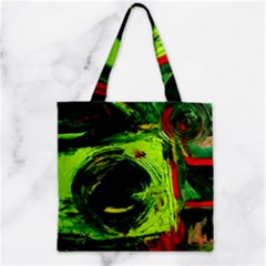 Abandoned Mine 7 Zipper Grocery Tote Bag by bestdesignintheworld