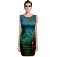 Ceramics Of Ancient Land 10 Sleeveless Velvet Midi Dress by bestdesignintheworld