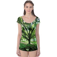 Highland Park 14 Boyleg Leotard  by bestdesignintheworld