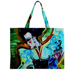 Woman Spirit Zipper Mini Tote Bag by bestdesignintheworld