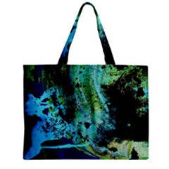 Blue Options 6 Zipper Mini Tote Bag by bestdesignintheworld