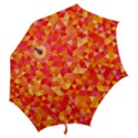 Triangle Tile Mosaic Pattern Hook Handle Umbrellas (Small) View2