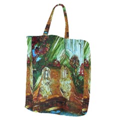 Dscf3179 - Royal Marine And Stone Lions Giant Grocery Zipper Tote by bestdesignintheworld