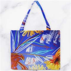 Dscf1385 - Sunflowers In Ceramic Jur Mini Tote Bag by bestdesignintheworld